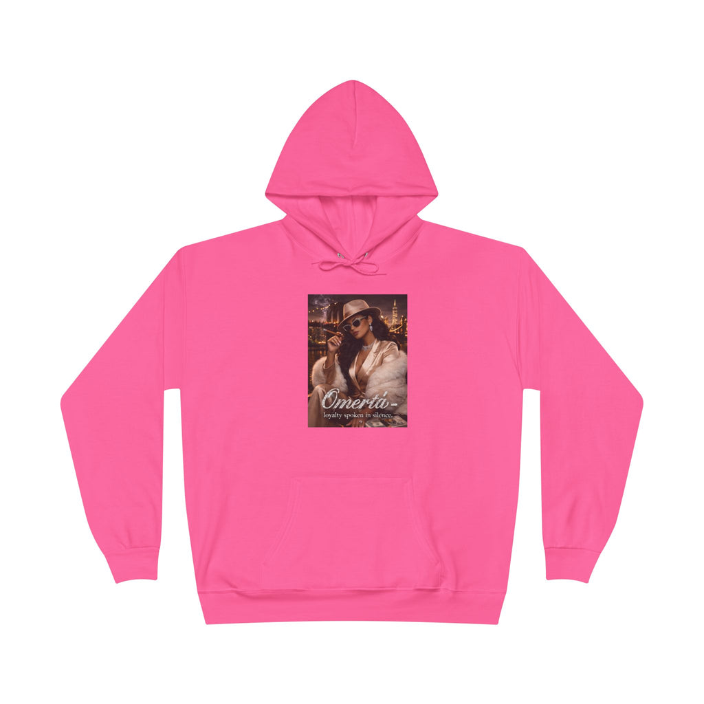 Vintage Cigarette Girl Hoodie — 'Cinerilla' Retro Pinup Pullover