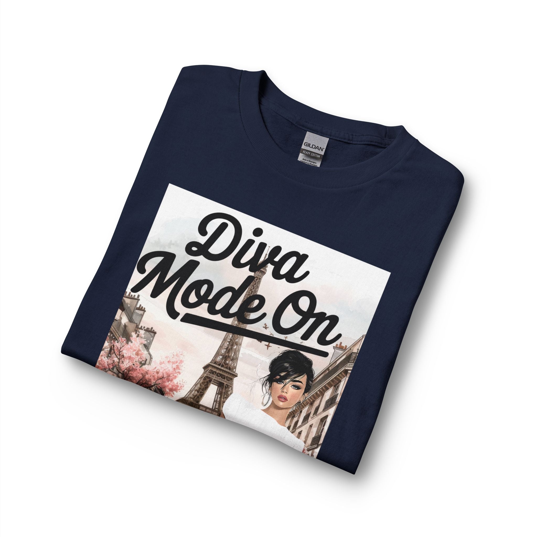 Diva Mode On Long Sleeve Tee