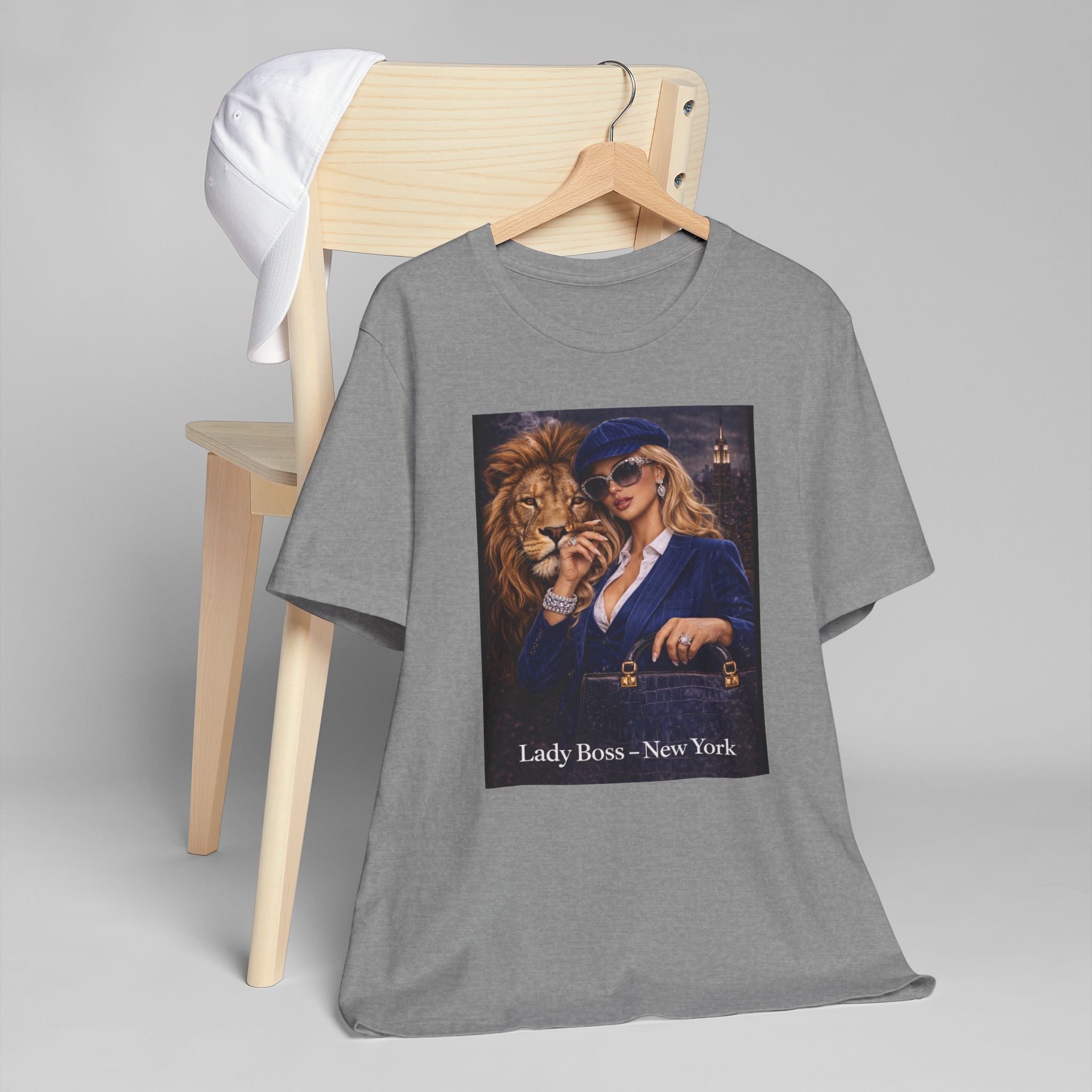 Lady Boss T-Shirt — 'Lady Boss — New York' Graphic Tee