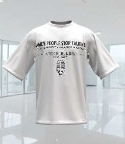 When People Stop Talking That's When Violence Happens.