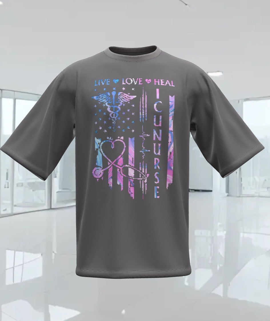 LIVE, LOVE, HEAL--ICU NURSE