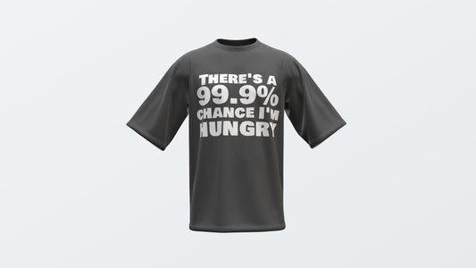 There's A 99.9 % Chance I'm Hungry