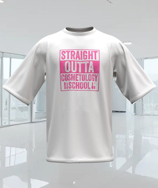 STRAIGHT OUTTA COSMETOLOGY SCHOOL