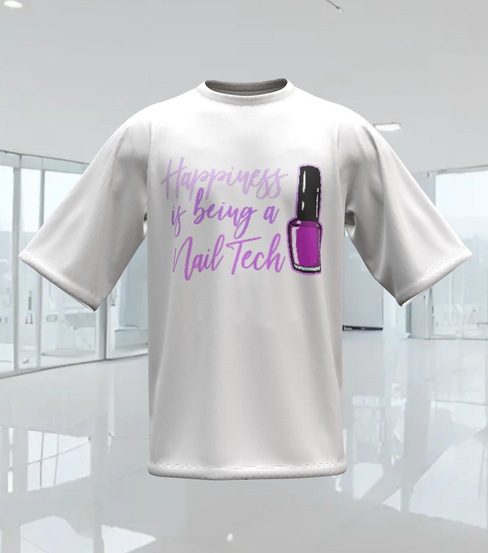 HAPPINESS IS BEING A NAIL TECH