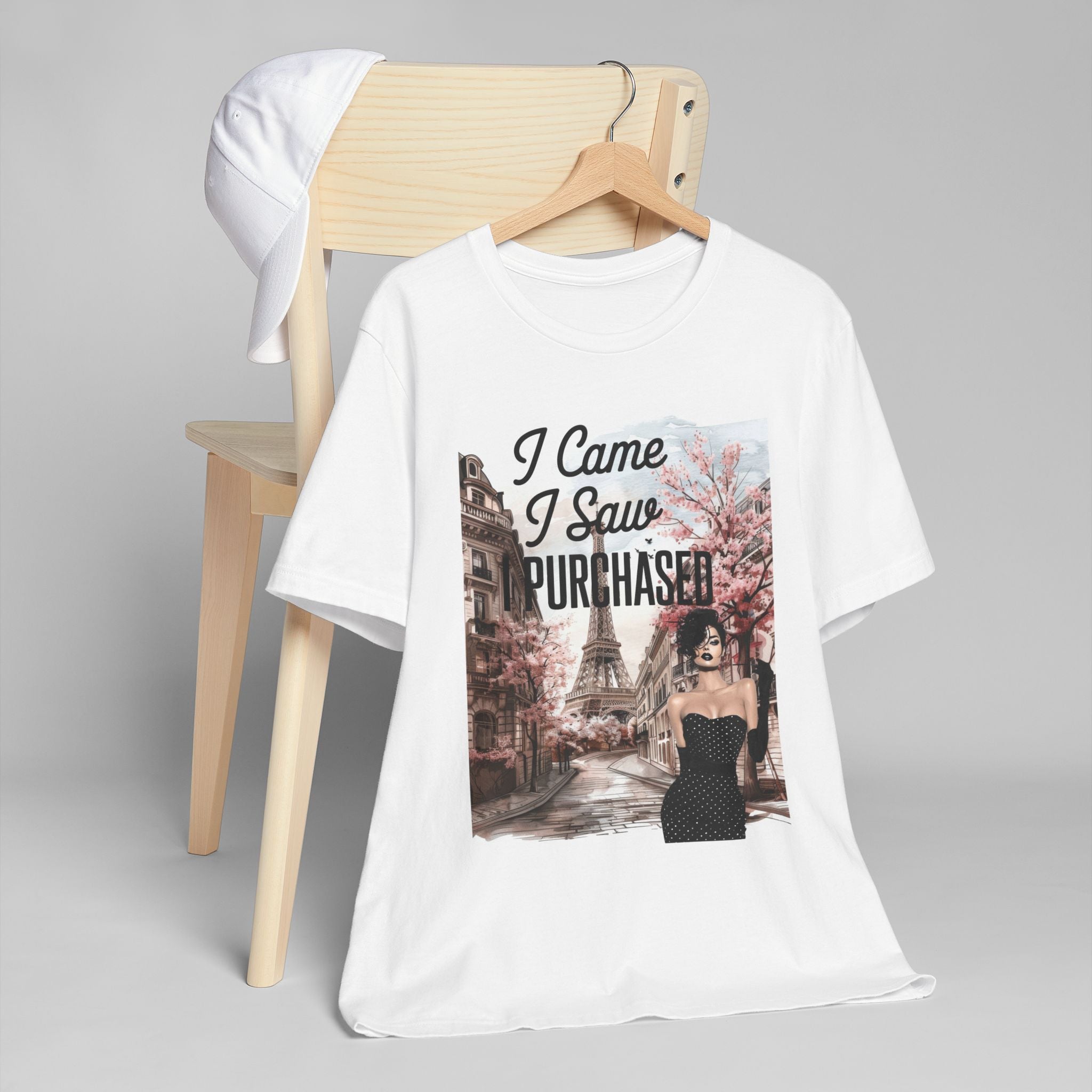 I Came I Saw Purchased Paris Fashion Tee