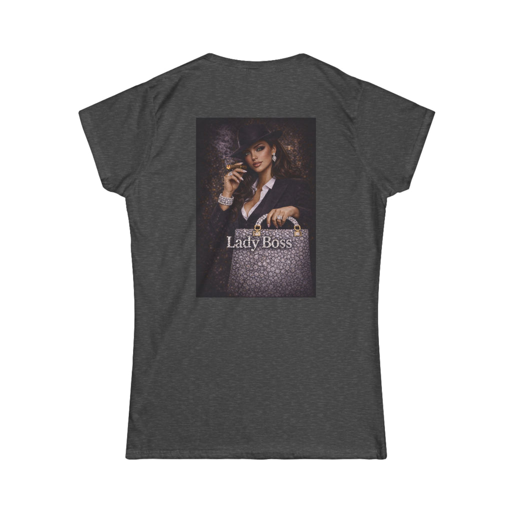 Lady Boss Graphic Tee — Women's Empowerment Vintage Style Shirt Sale end 02/15/26