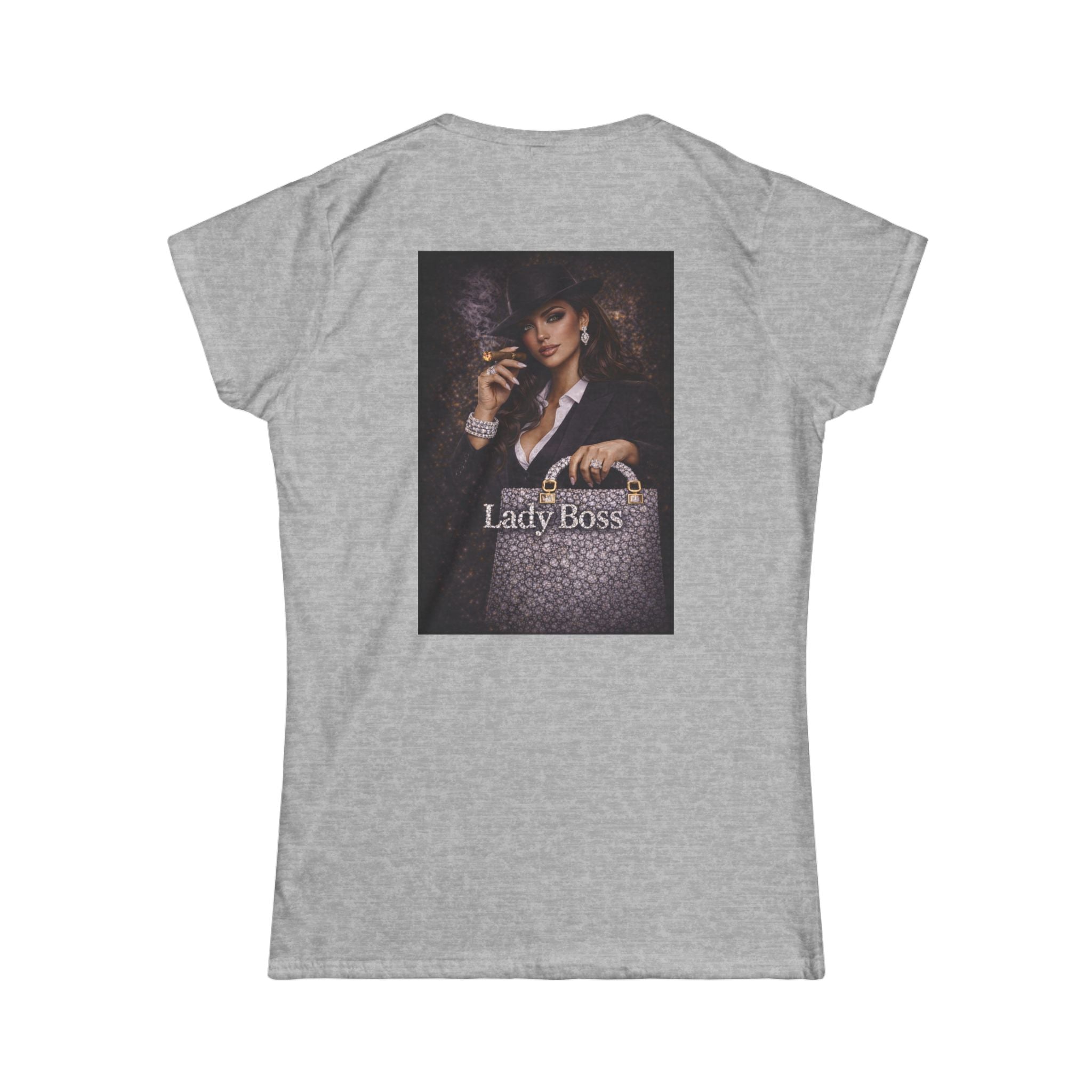 Lady Boss Graphic Tee — Women's Empowerment Vintage Style Shirt Sale end 02/15/26