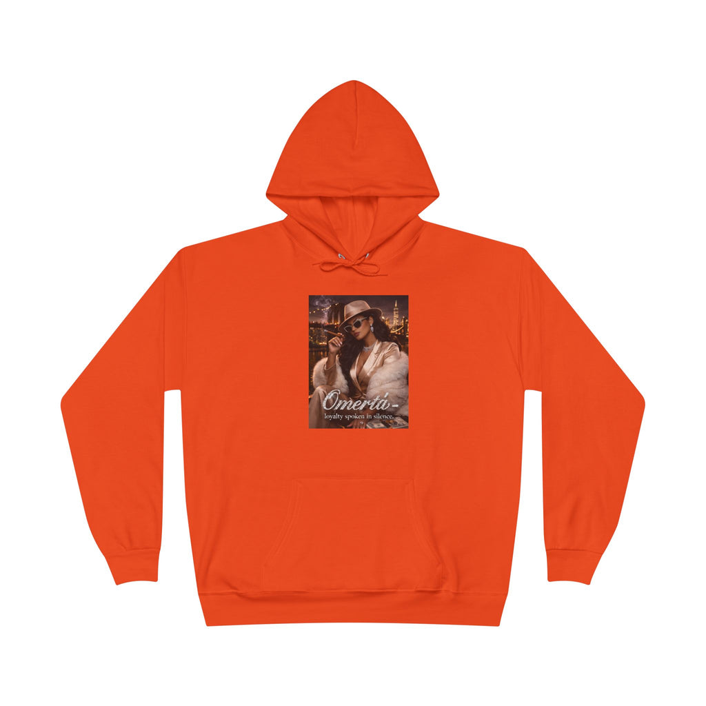 Vintage Cigarette Girl Hoodie — 'Cinerilla' Retro Pinup Pullover