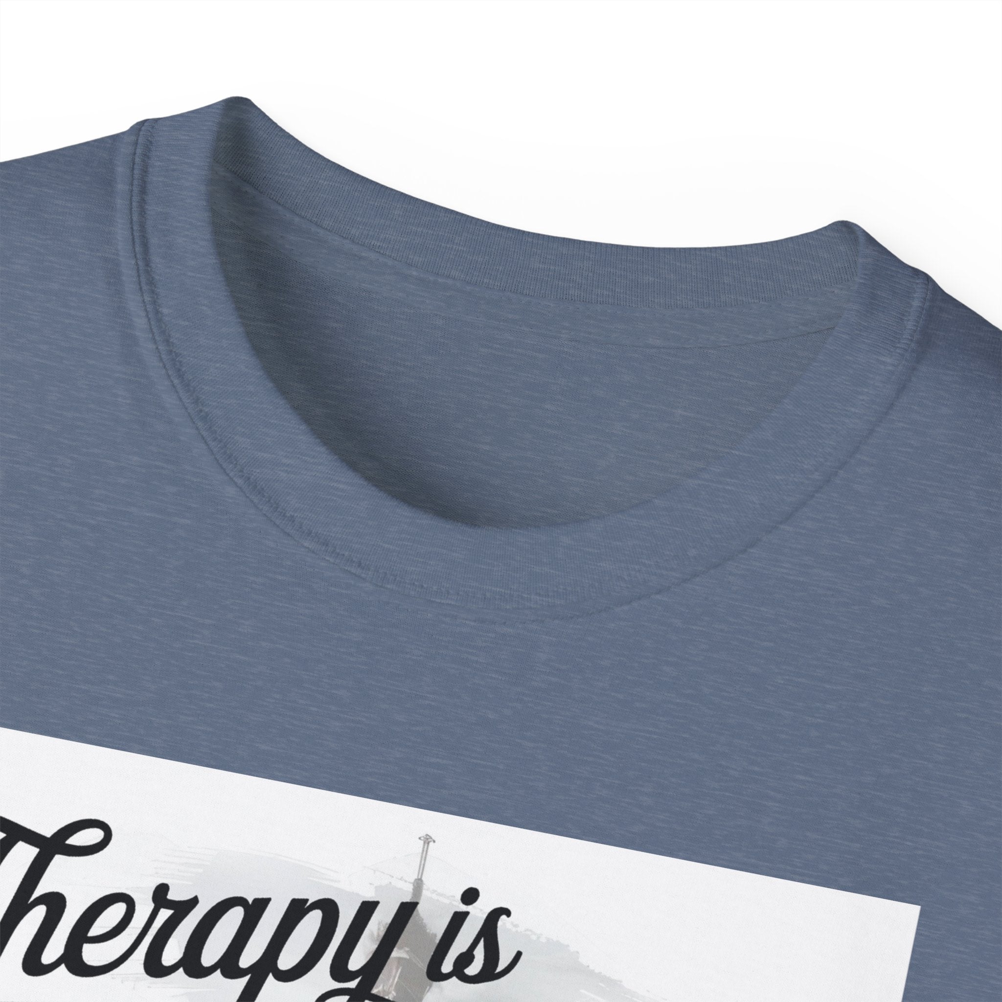 Fashion Quote Tee — "Therapy Is Temporary, Fashion Is Forever" Graphic T-Shirt