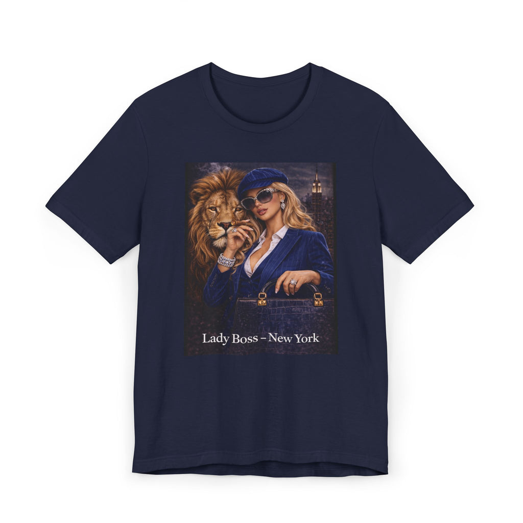 Lady Boss T-Shirt — 'Lady Boss — New York' Graphic Tee