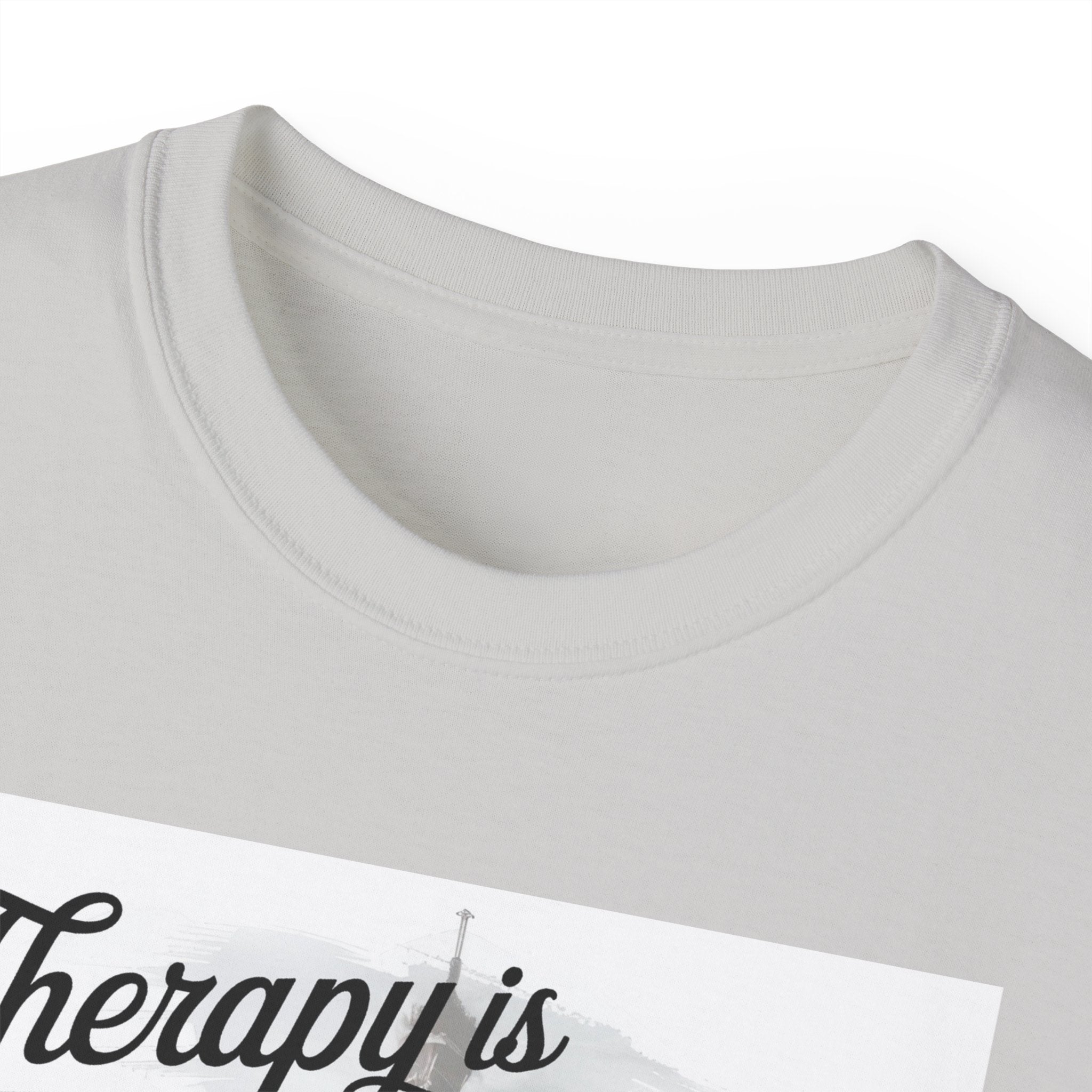 Fashion Quote Tee — "Therapy Is Temporary, Fashion Is Forever" Graphic T-Shirt