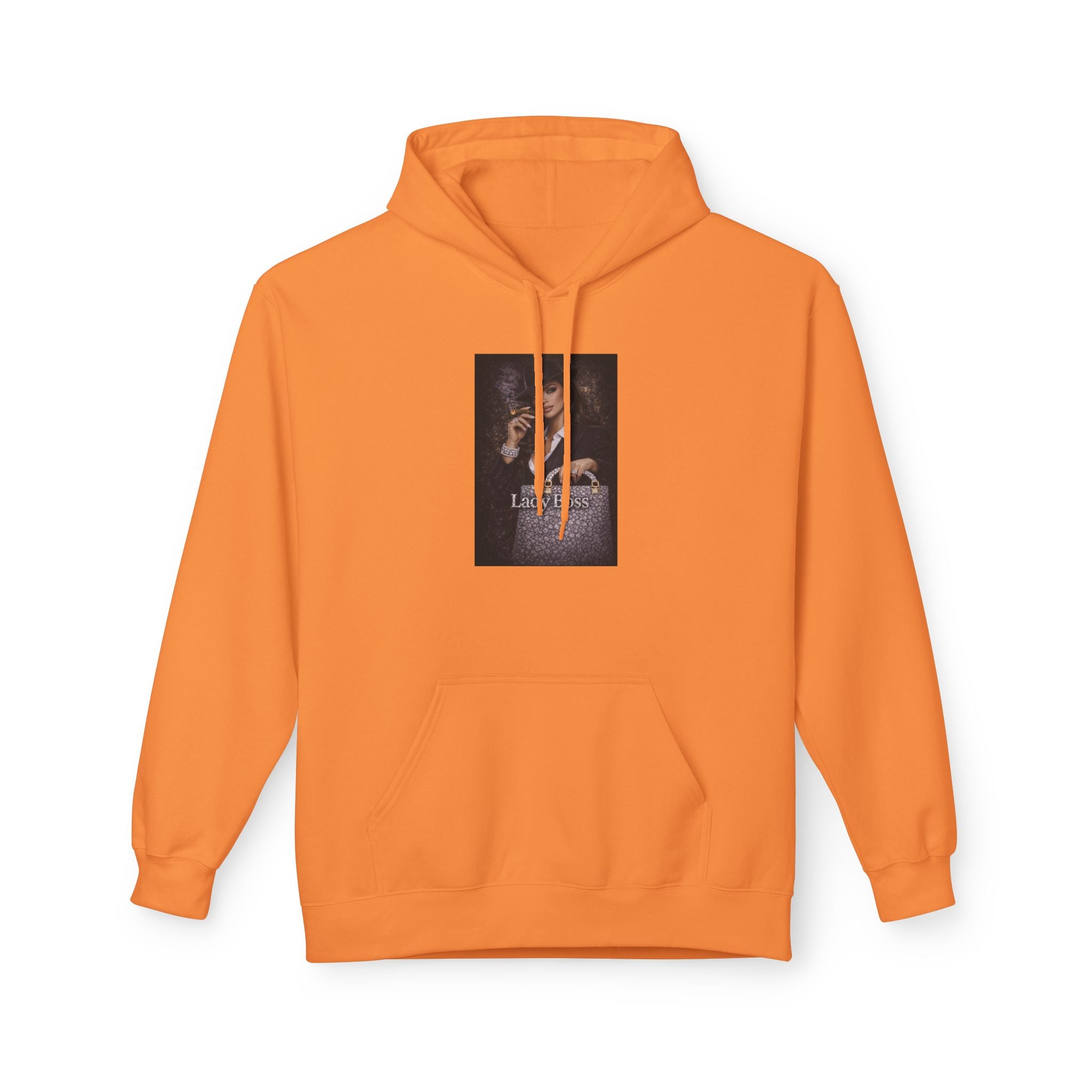 Lady Boss Hoodie — Empowered Chic Graphic Pullover Sale ends 02/15/26