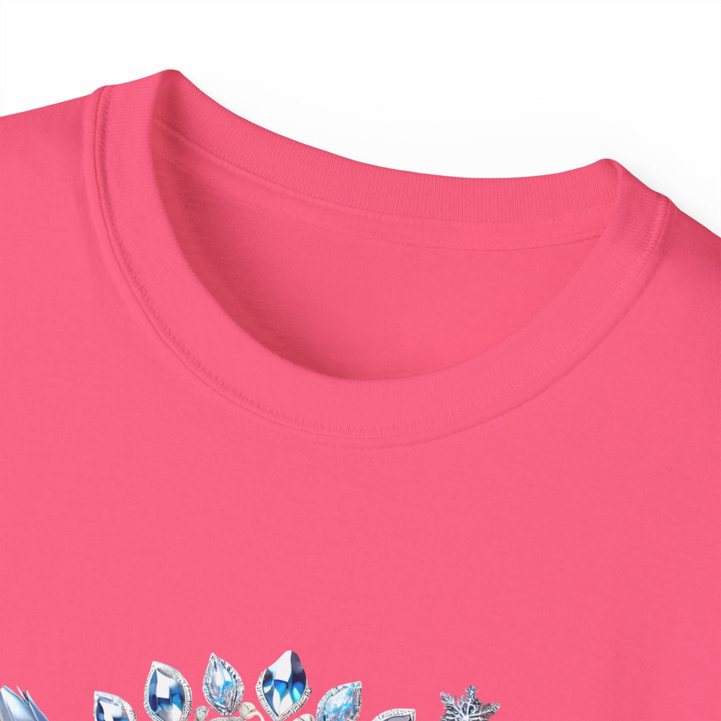Boss Lady Tee — Women's Empowerment Graphic T‑Shirt (Crown & Roses Design)