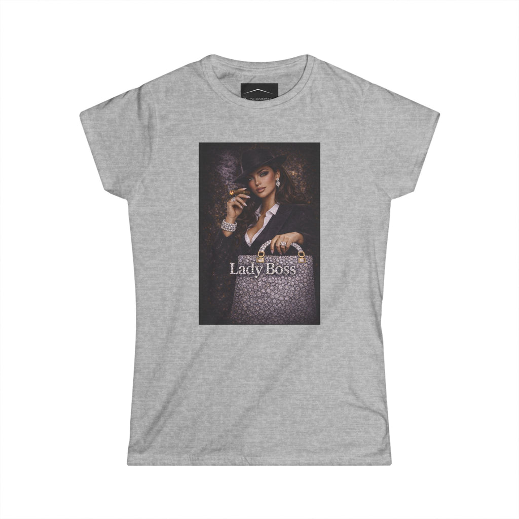 Lady Boss Graphic Tee — Women's Empowerment Vintage Style Shirt Sale end 02/15/26
