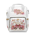 Baby Girl Princess Diaper Backpack — Multifunctional Newborn Essentials Bag