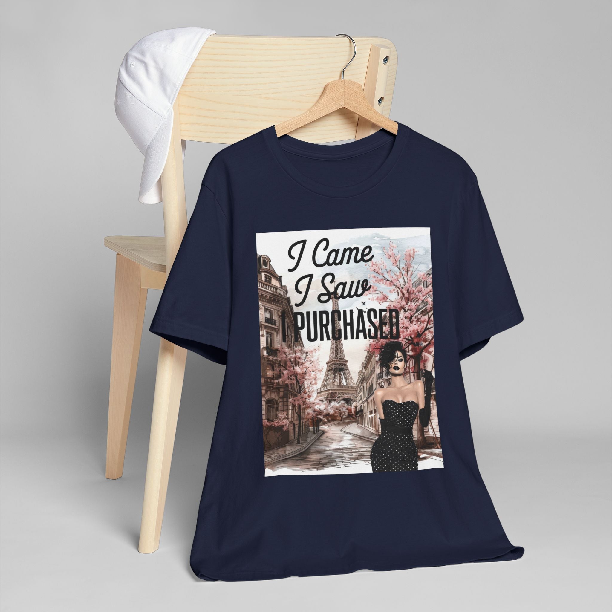 I Came I Saw Purchased Paris Fashion Tee