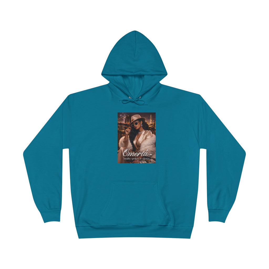 Vintage Cigarette Girl Hoodie — 'Cinerilla' Retro Pinup Pullover