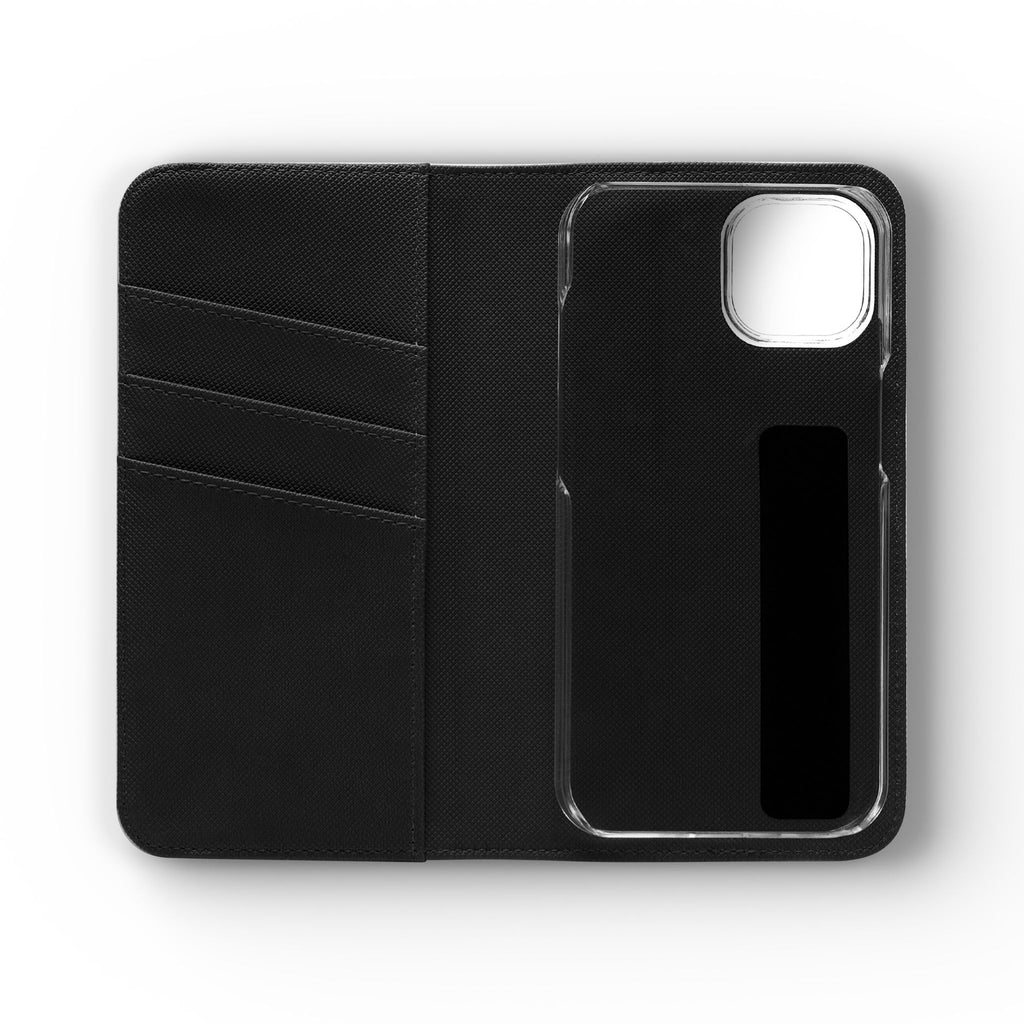 Survival Mode On Flip Phone Case — Wallet Flip Case with 'Survival Mode' Design