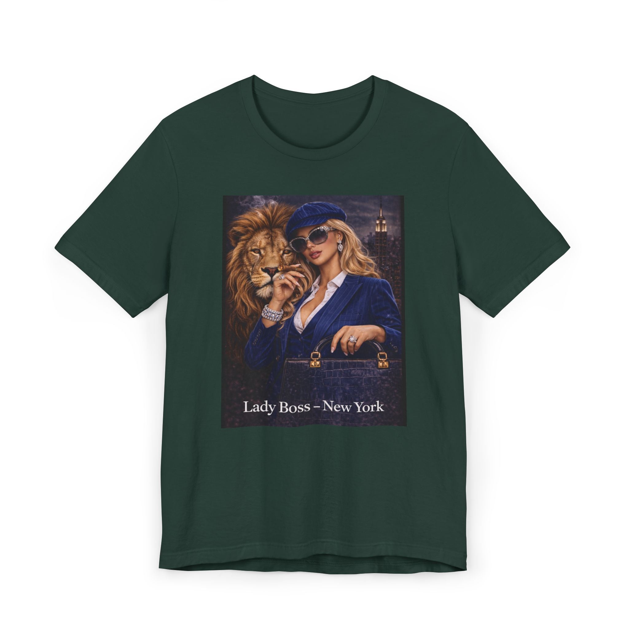 Lady Boss T-Shirt — 'Lady Boss — New York' Graphic Tee