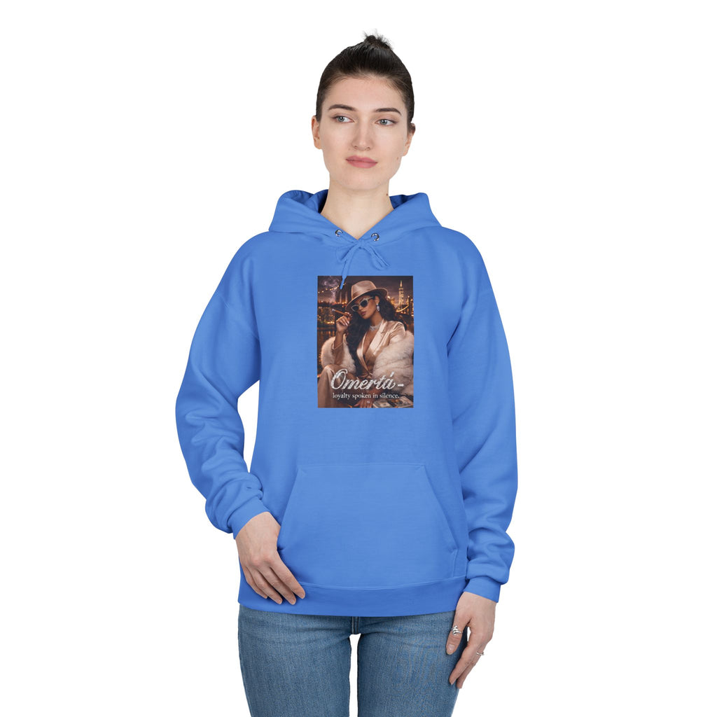 Vintage Cigarette Girl Hoodie — 'Cinerilla' Retro Pinup Pullover