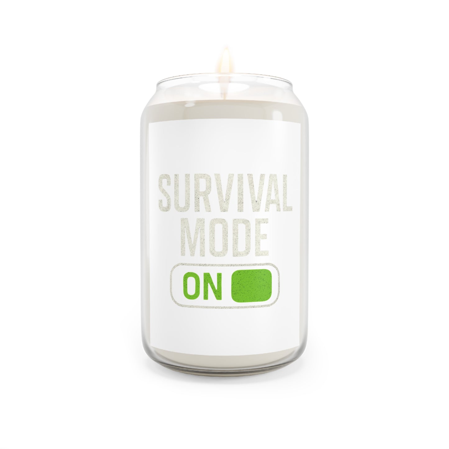 Survival Mode On Scented Soy Candle — 13.75oz