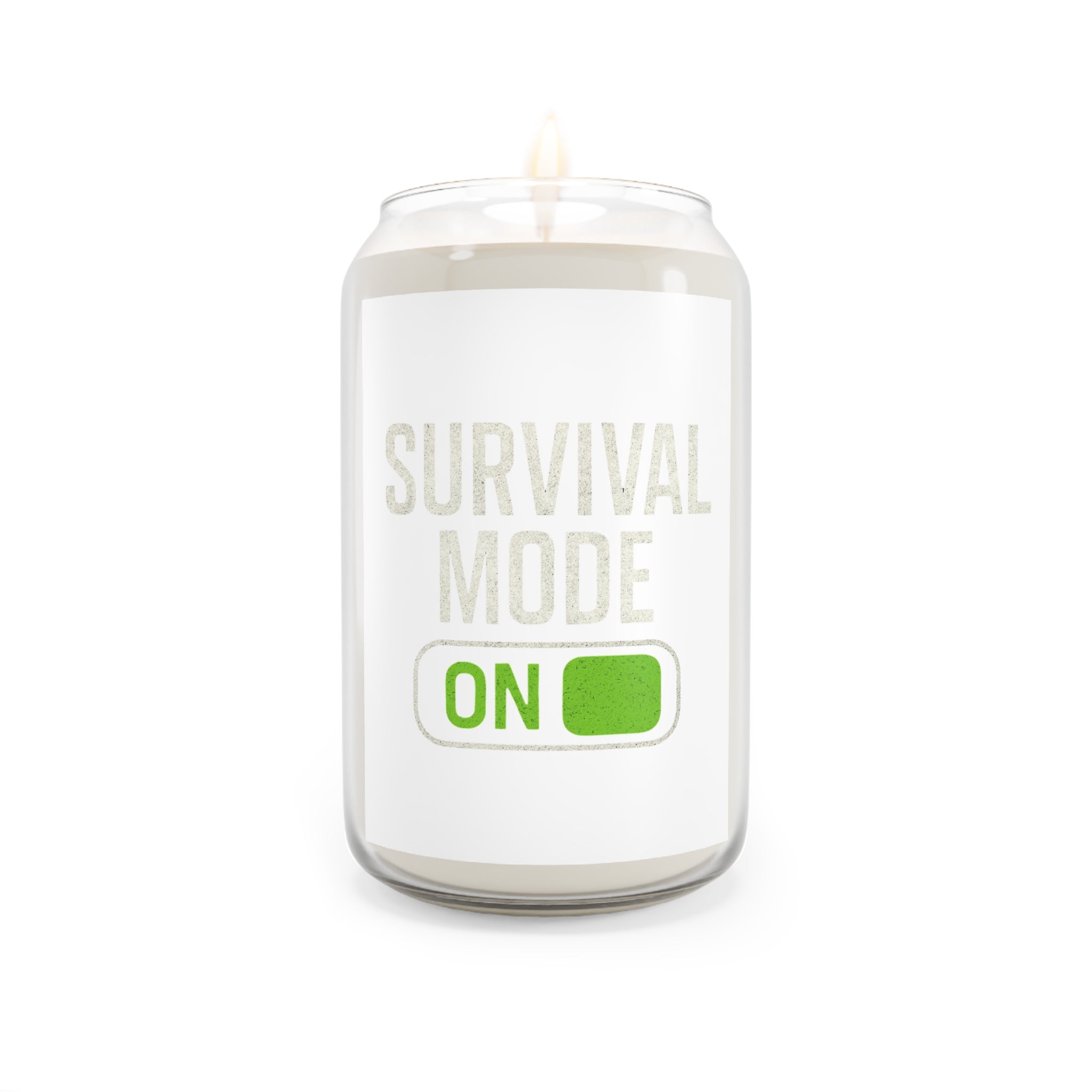 Survival Mode On Scented Soy Candle — 13.75oz