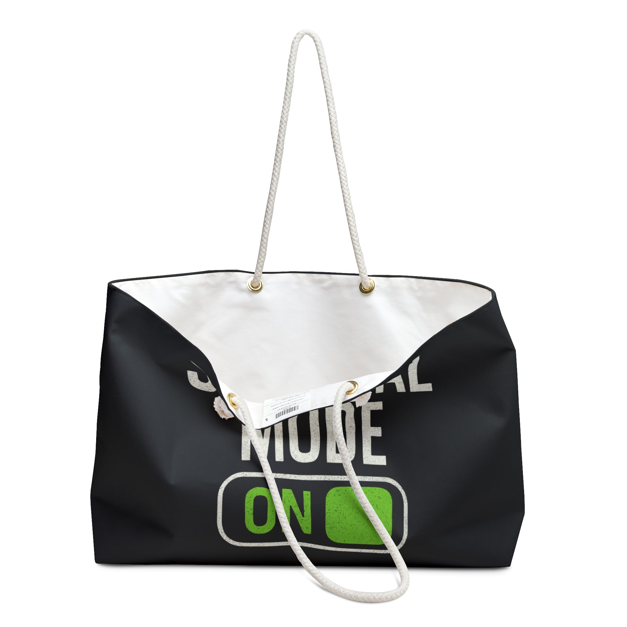 Survival Mode On Weekender Bag — Durable Travel Tote for Busy Parents & Travelers