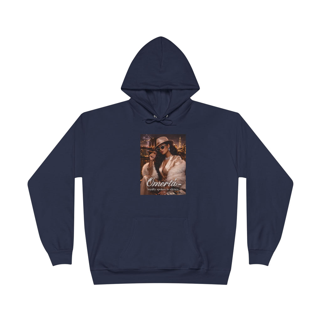 Vintage Cigarette Girl Hoodie — 'Cinerilla' Retro Pinup Pullover