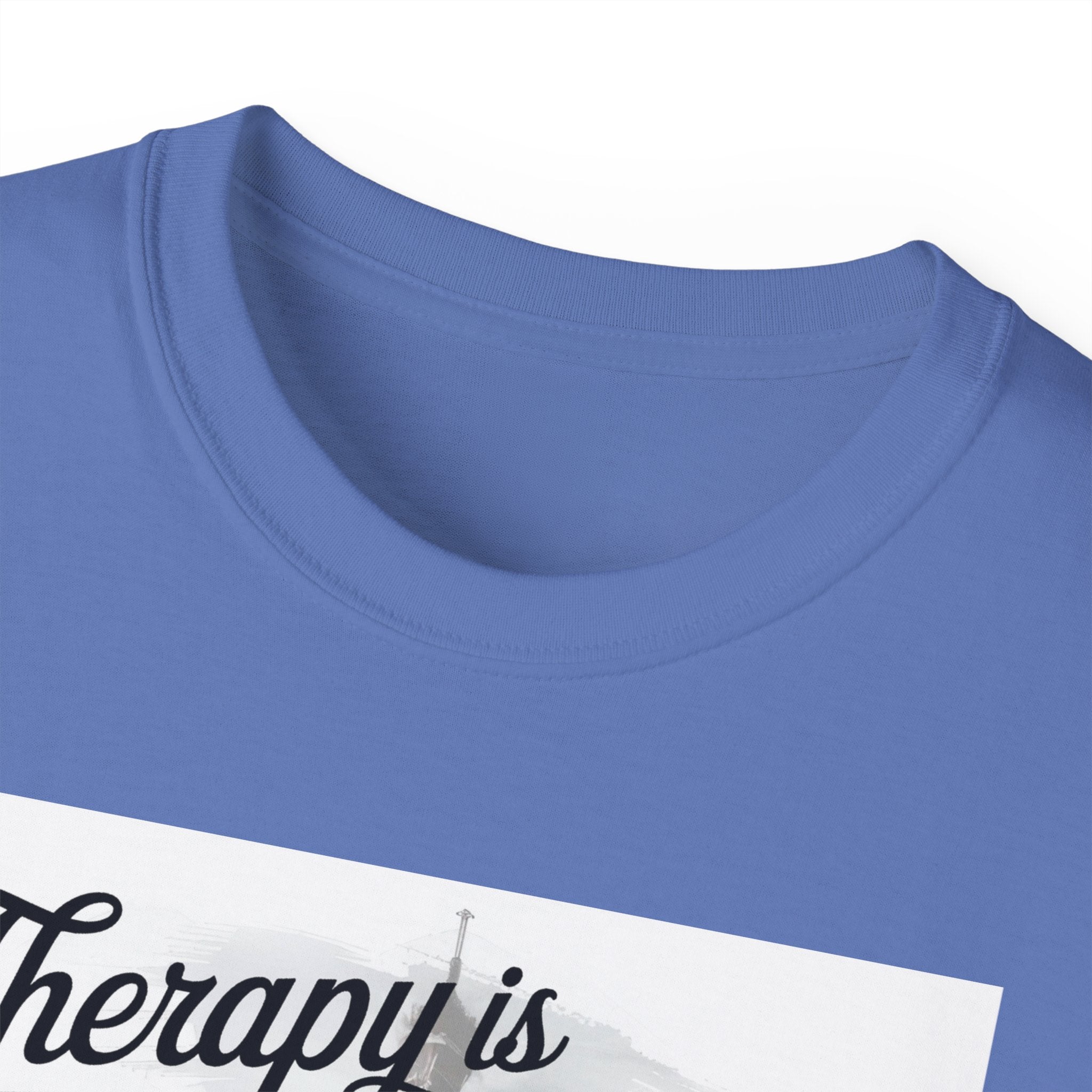 Fashion Quote Tee — "Therapy Is Temporary, Fashion Is Forever" Graphic T-Shirt