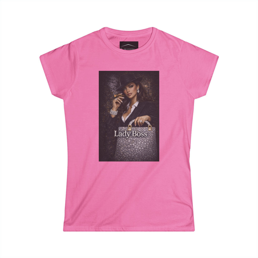 Lady Boss Graphic Tee — Women's Empowerment Vintage Style Shirt Sale end 02/15/26