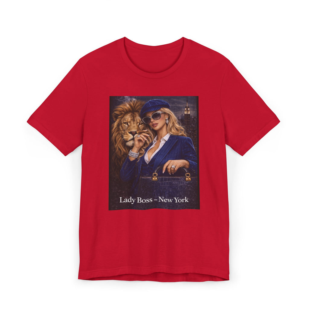 Lady Boss T-Shirt — 'Lady Boss — New York' Graphic Tee