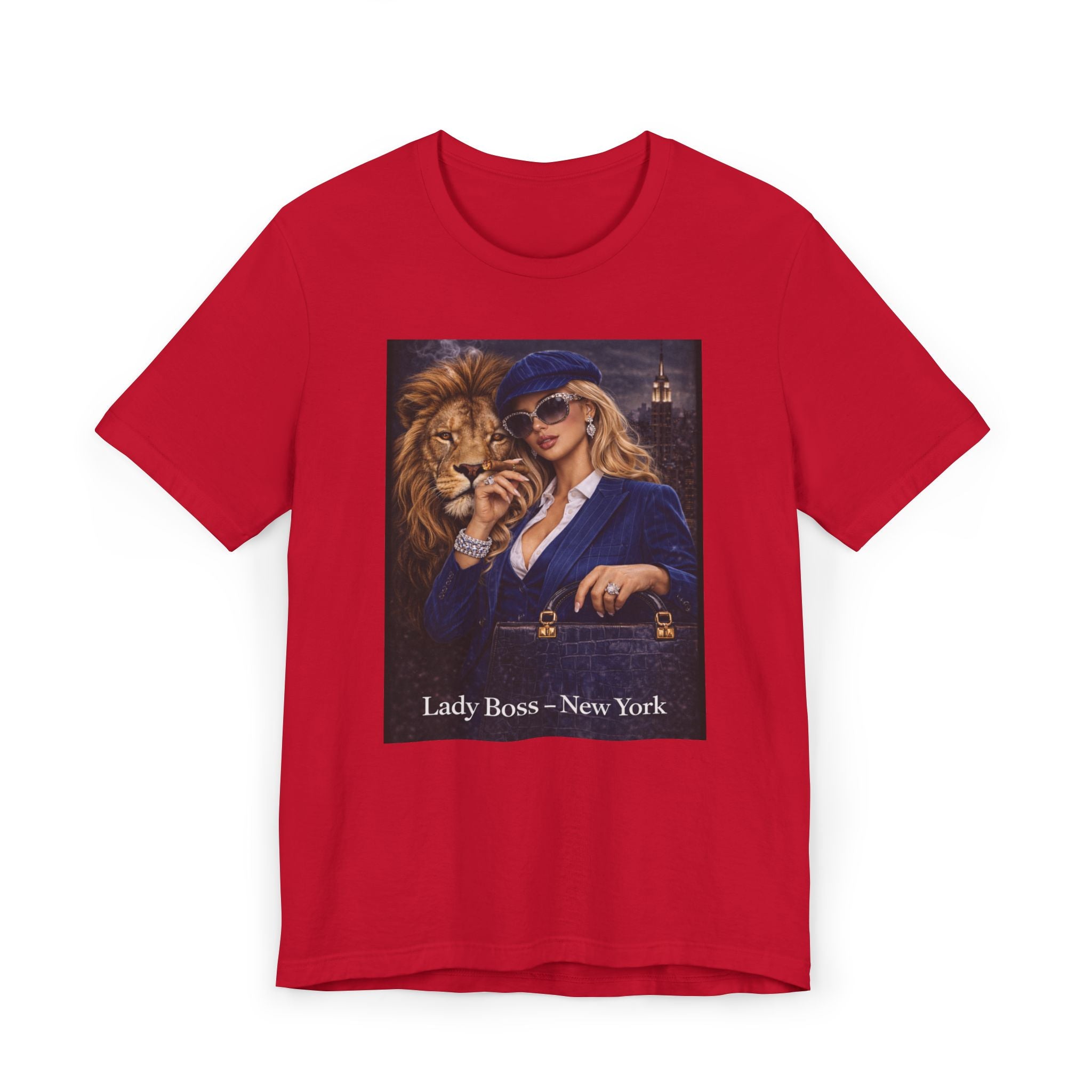 Lady Boss T-Shirt — 'Lady Boss — New York' Graphic Tee