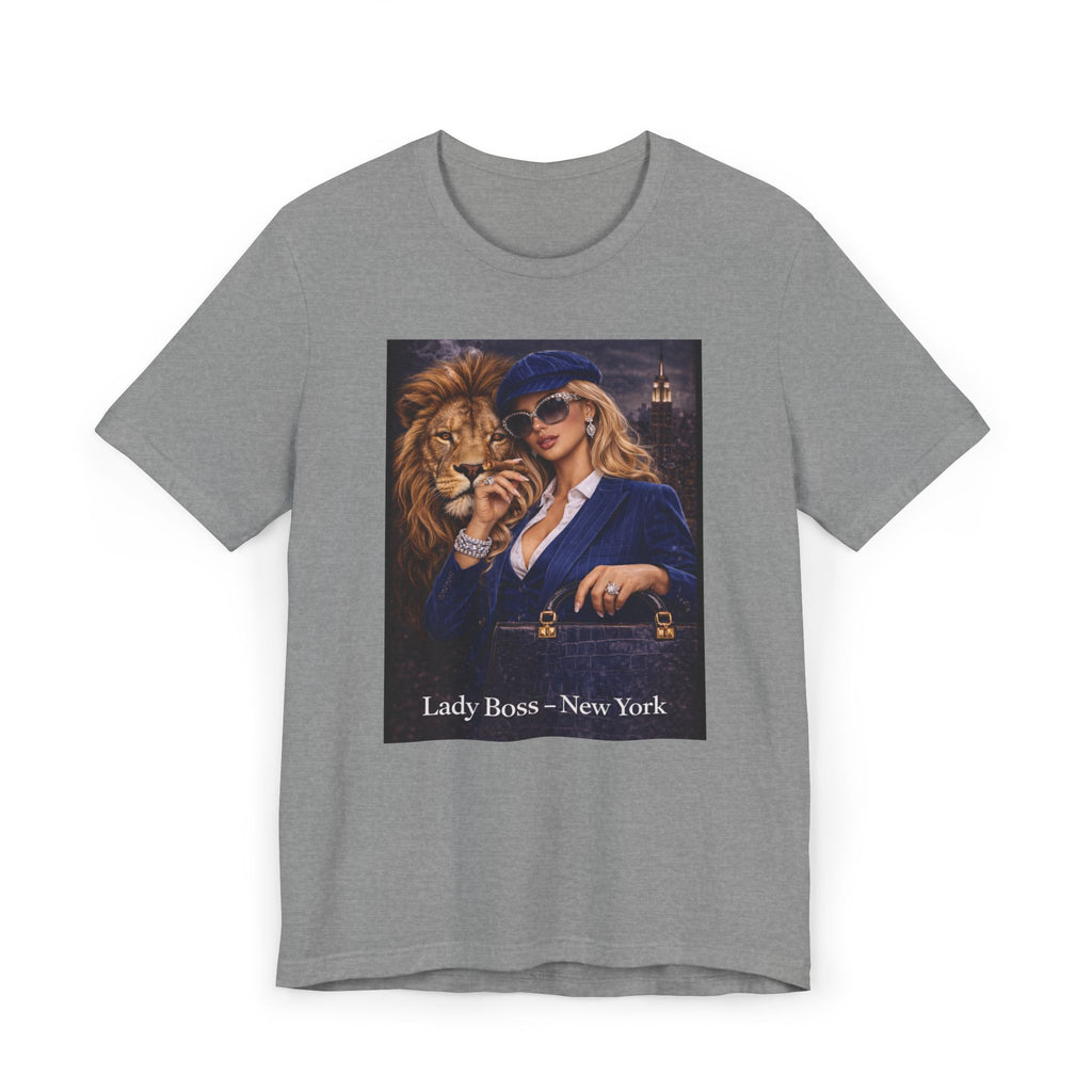 Lady Boss T-Shirt — 'Lady Boss — New York' Graphic Tee