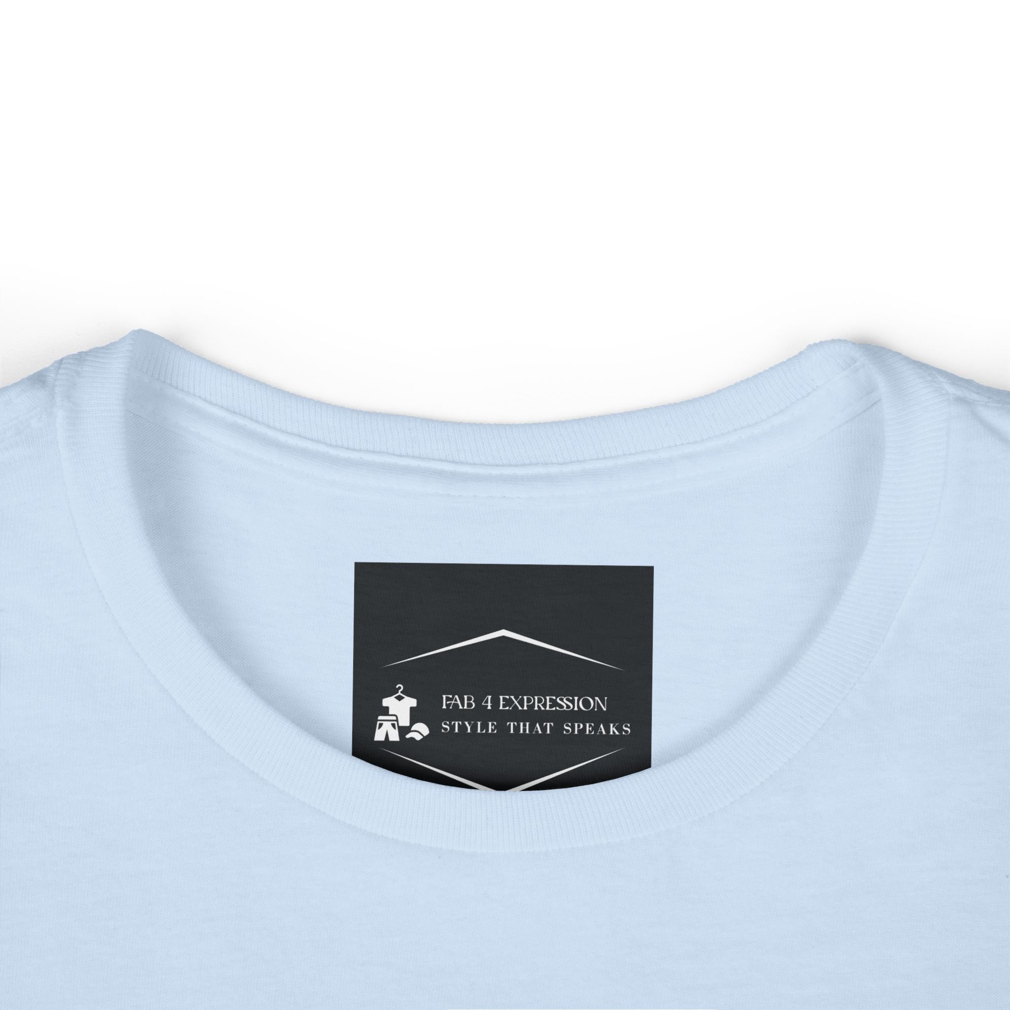 Soft & Savage Women's Tee — Retro Glam Portrait Graphic Shirt