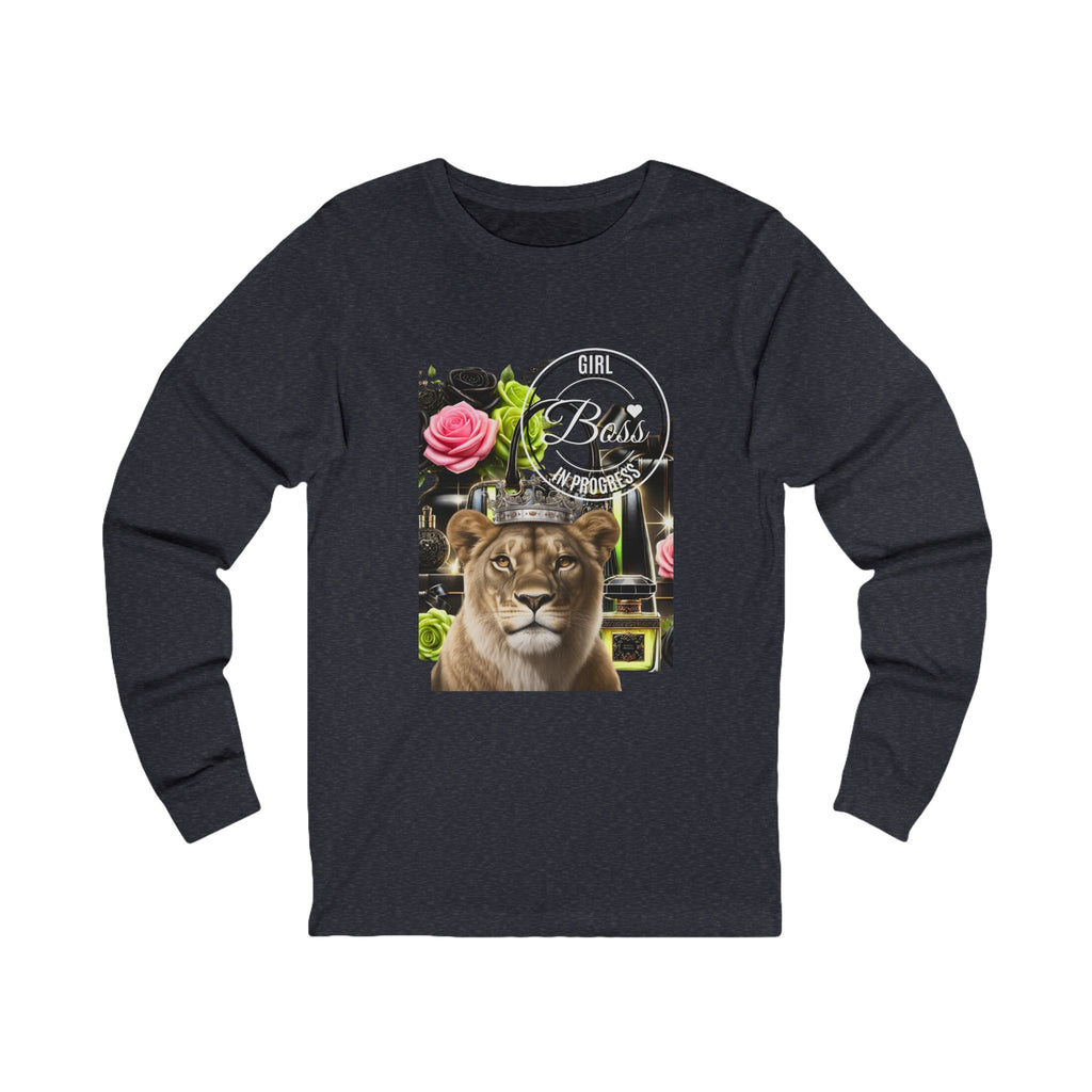 👑 Boss in Progress™ Long-Sleeve Tee
