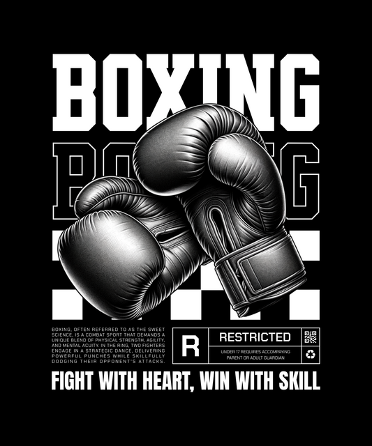 Boxing Fight with Heart. Win with Skill