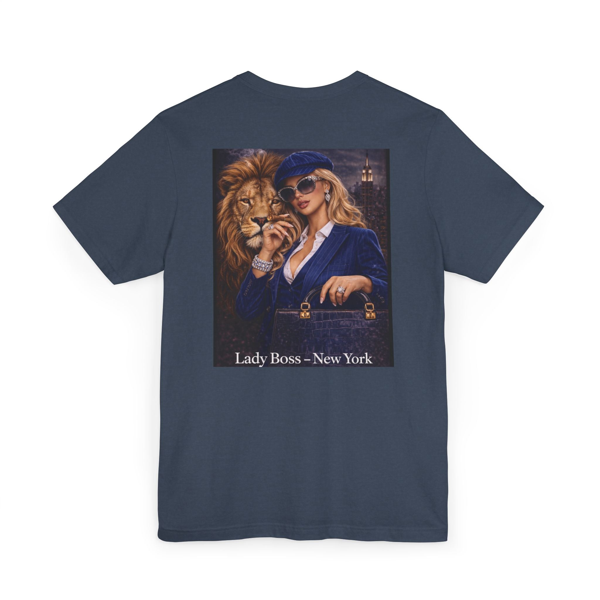 Lady Boss T-Shirt — 'Lady Boss — New York' Graphic Tee
