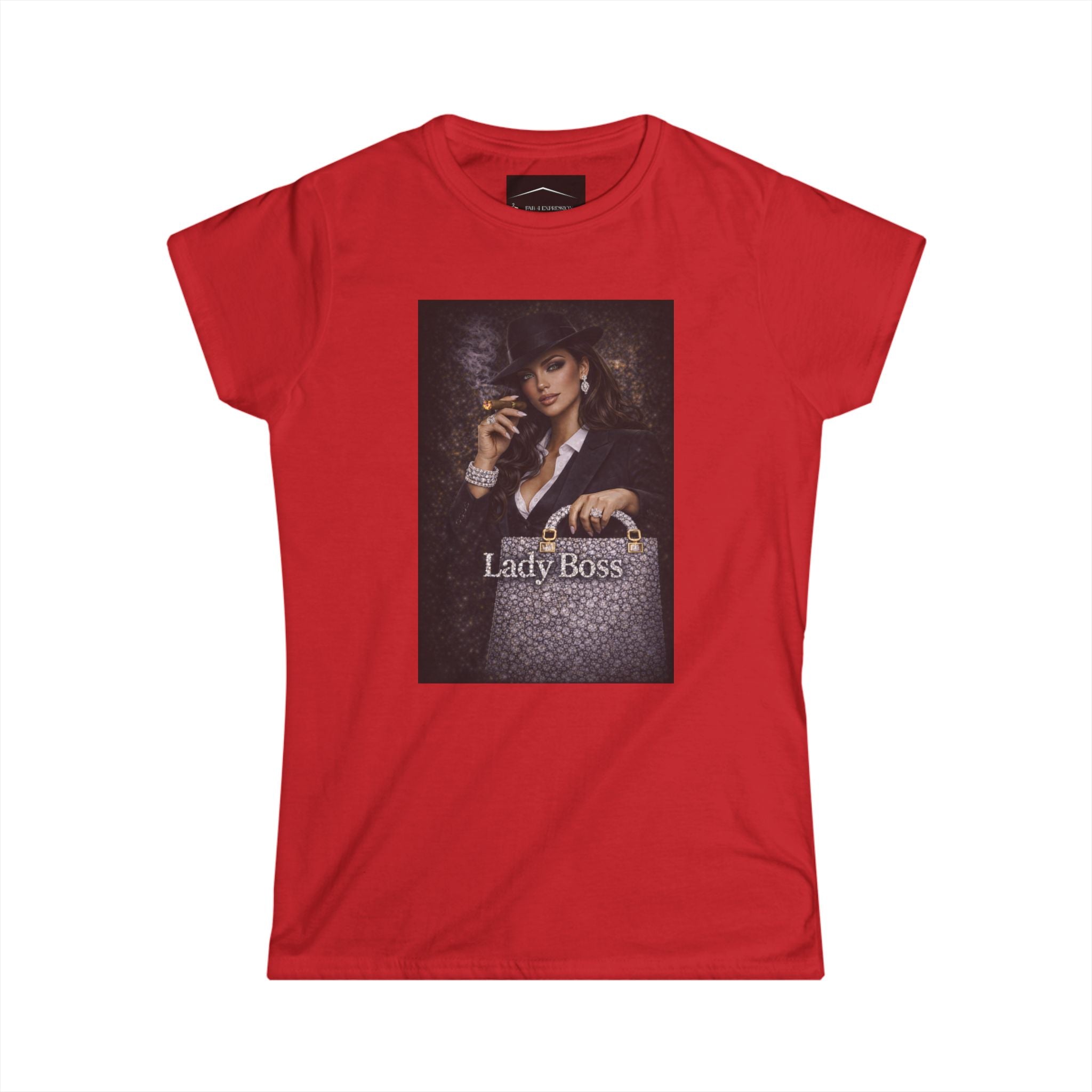 Lady Boss Graphic Tee — Women's Empowerment Vintage Style Shirt Sale end 02/15/26