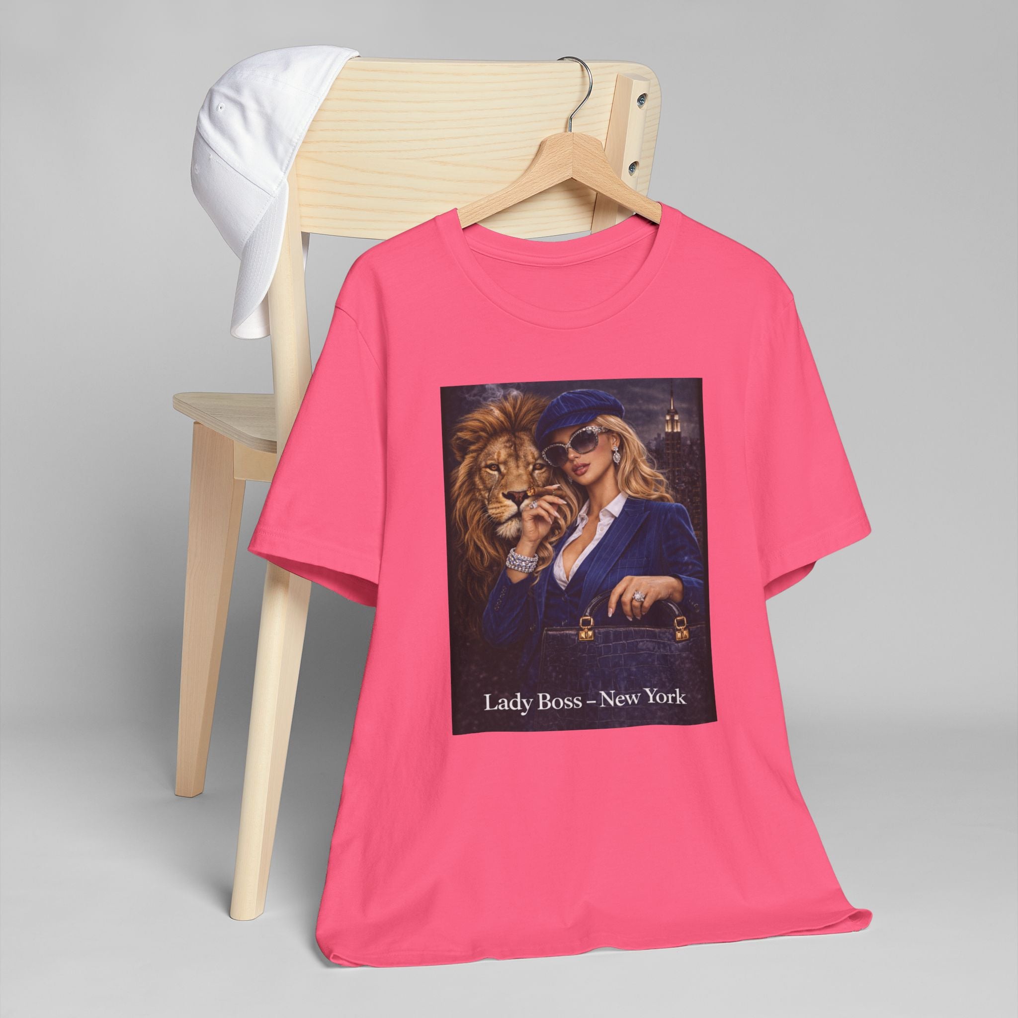 Lady Boss T-Shirt — 'Lady Boss — New York' Graphic Tee