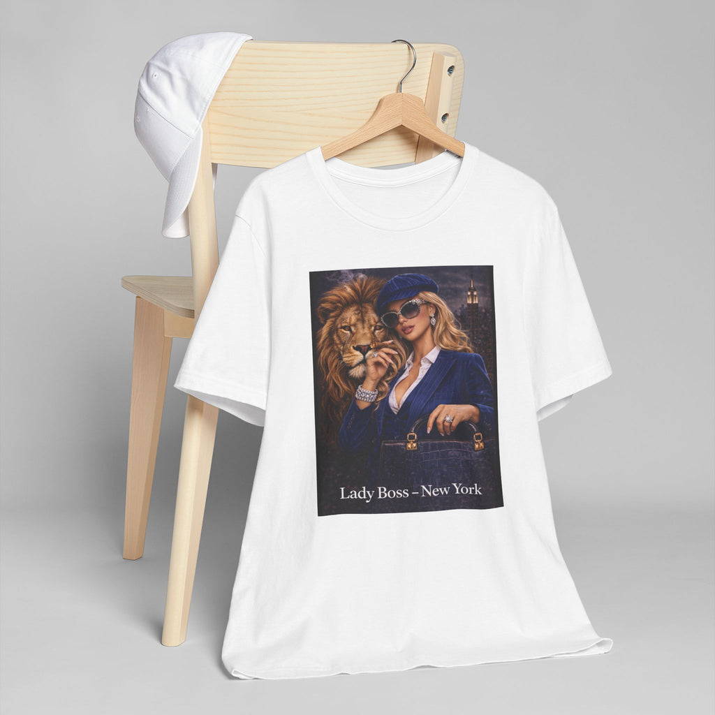 Lady Boss T-Shirt — 'Lady Boss — New York' Graphic Tee