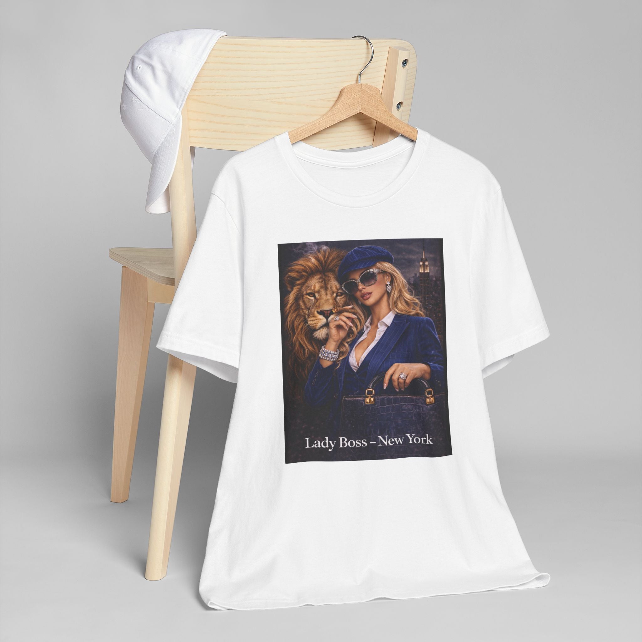 Lady Boss T-Shirt — 'Lady Boss — New York' Graphic Tee