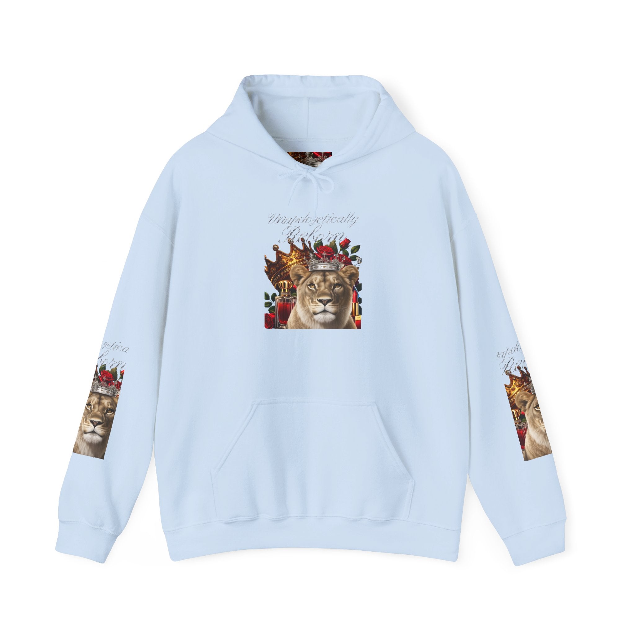 Unapologetically Reborn Hoodie — Sovereignty in Motion