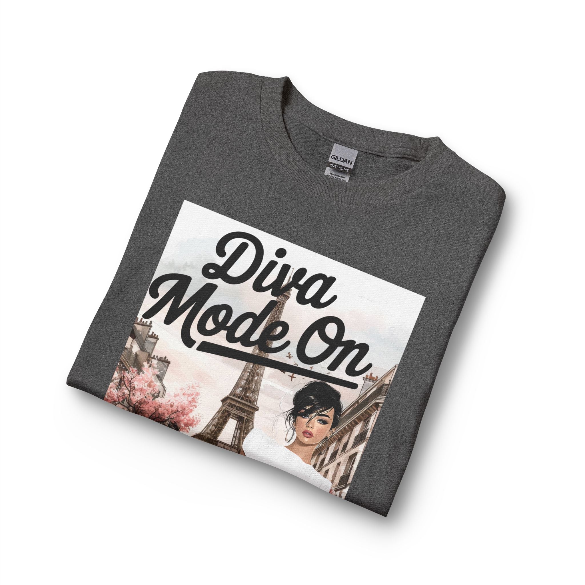 Diva Mode On Long Sleeve Tee