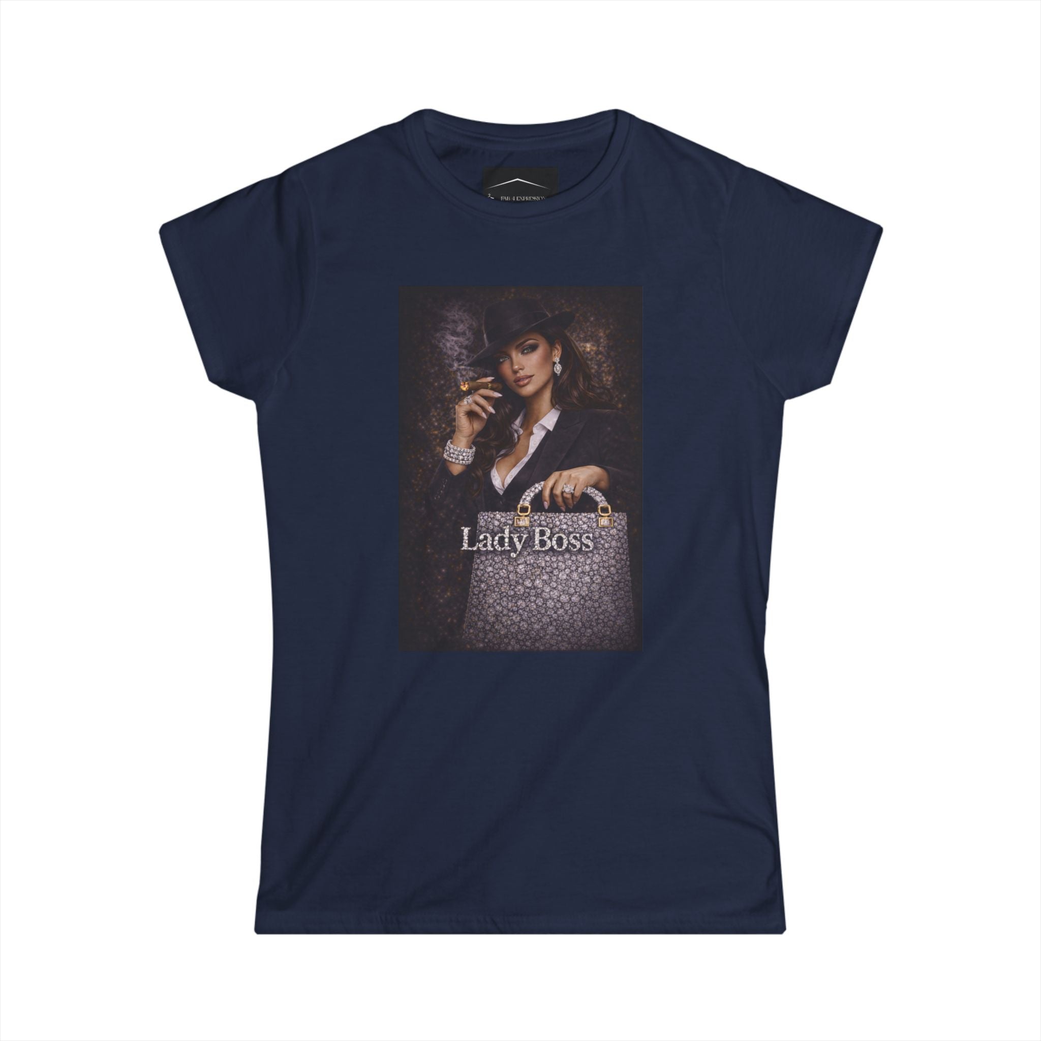 Lady Boss Graphic Tee — Women's Empowerment Vintage Style Shirt Sale end 02/15/26