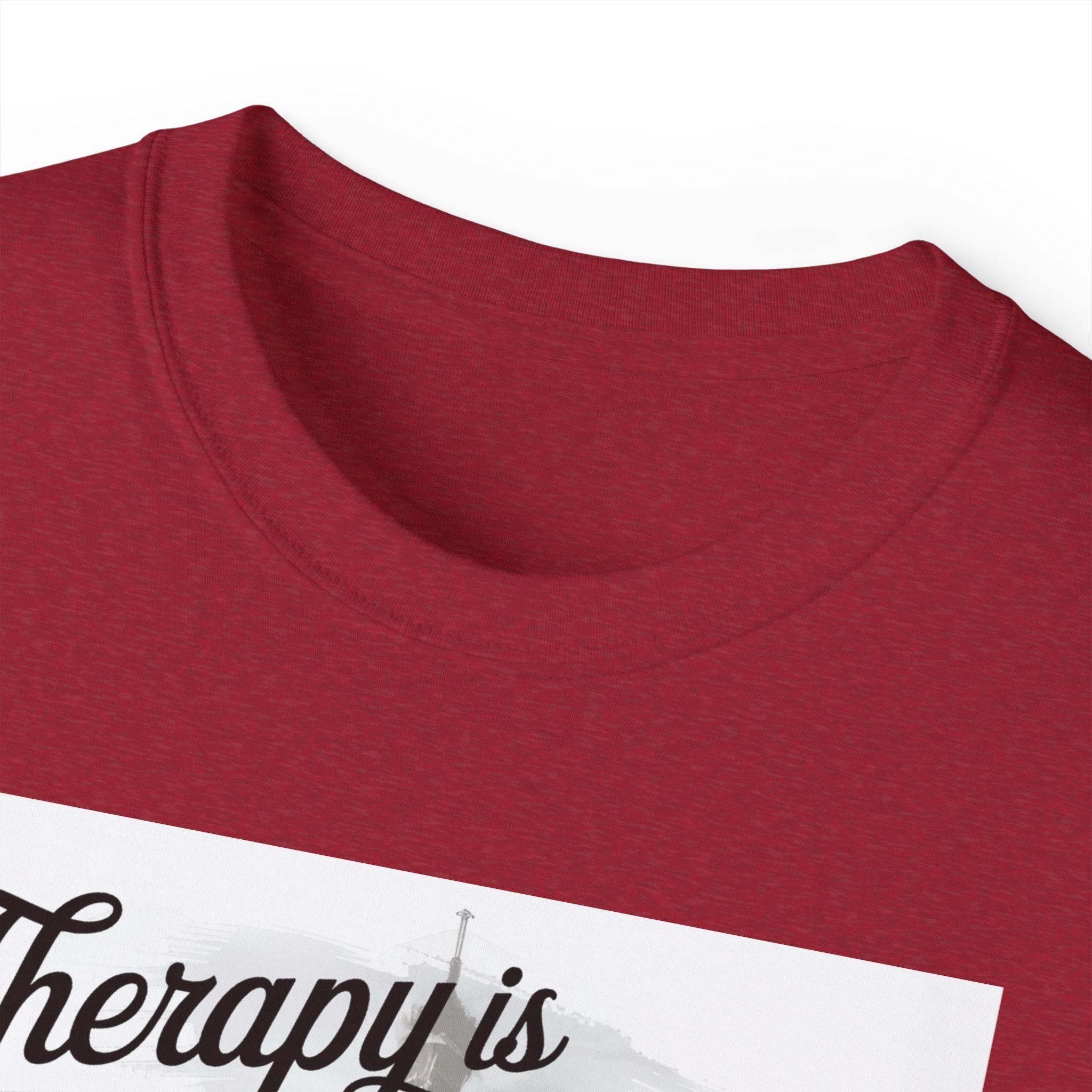 Fashion Quote Tee — "Therapy Is Temporary, Fashion Is Forever" Graphic T-Shirt