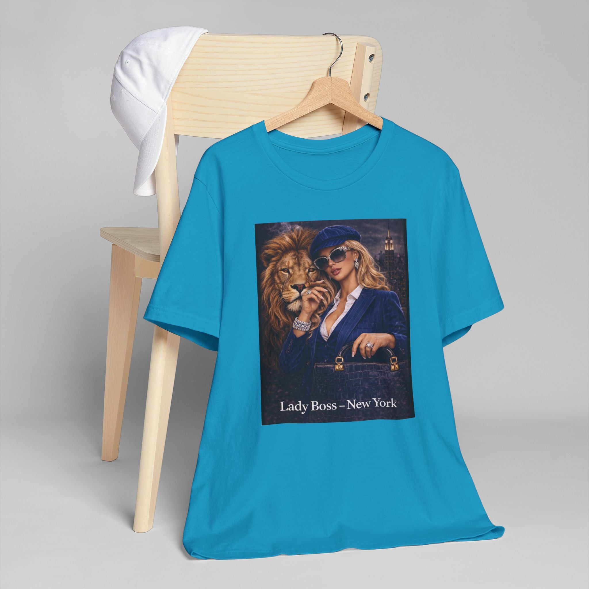 Lady Boss T-Shirt — 'Lady Boss — New York' Graphic Tee
