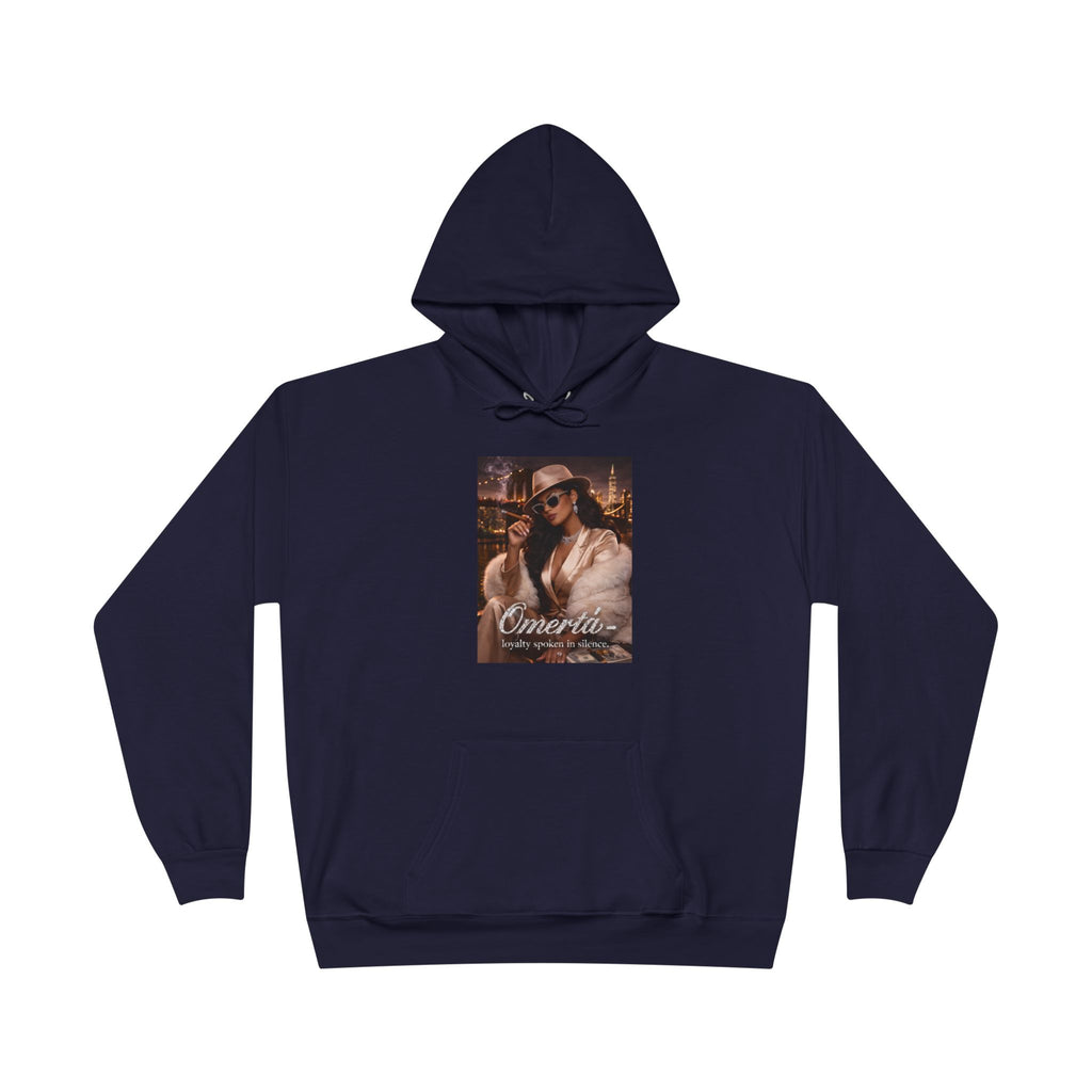Vintage Cigarette Girl Hoodie — 'Cinerilla' Retro Pinup Pullover