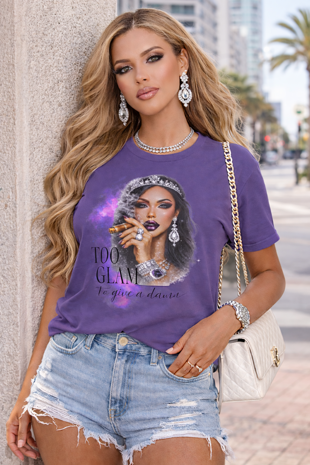 Too Glam to Give  Damn T-Shirt