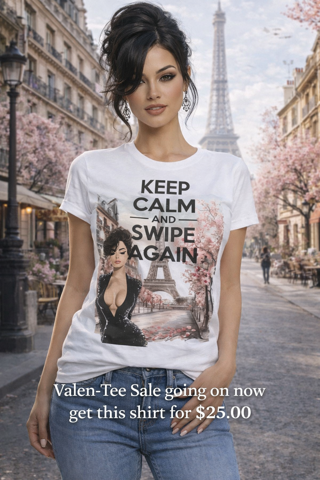 Keep Calm & Swipe Tee