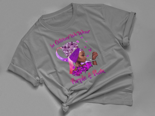 In October We Wear Purple & Pink